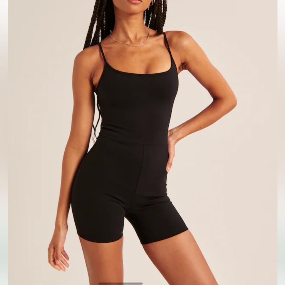 NWT: Abercrombie Ponte Unitard Romper